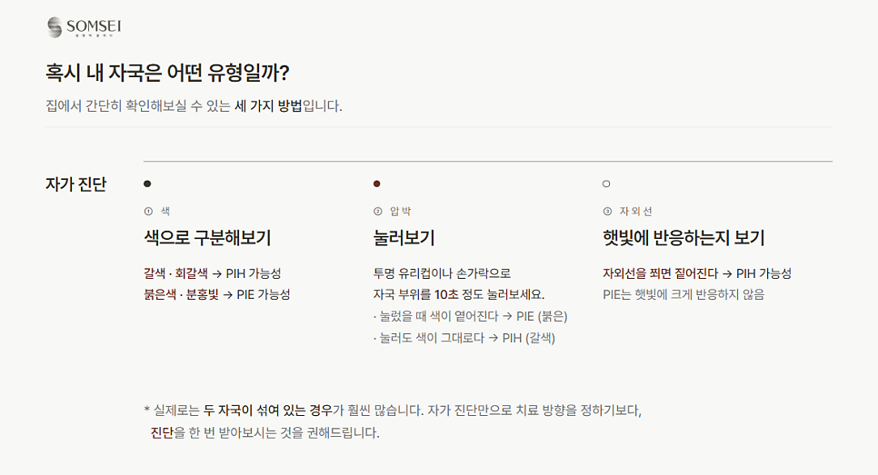 혹시 내 자국은 어떤 유형일까?