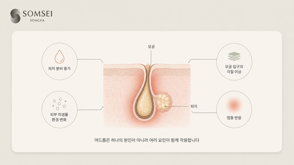 여행 중 바디워시로 세안해도 괜찮나요 (둔촌동 피부과)